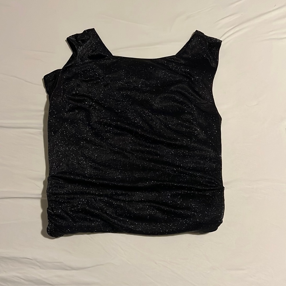 Aidan black sparkly dress